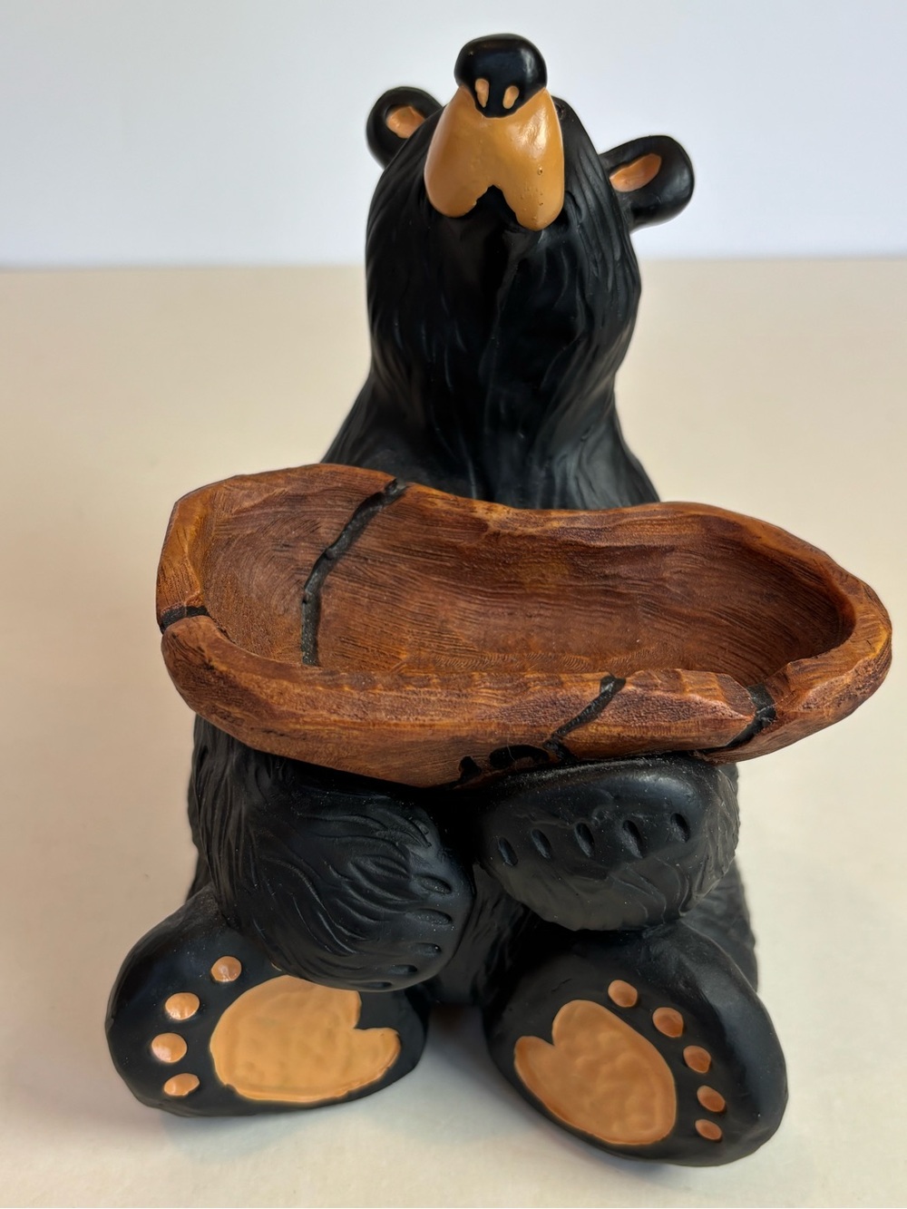 Bearfoots Bears “Jeeves Bear” by Jeff Fleming Trinket Holder Catchall Dish